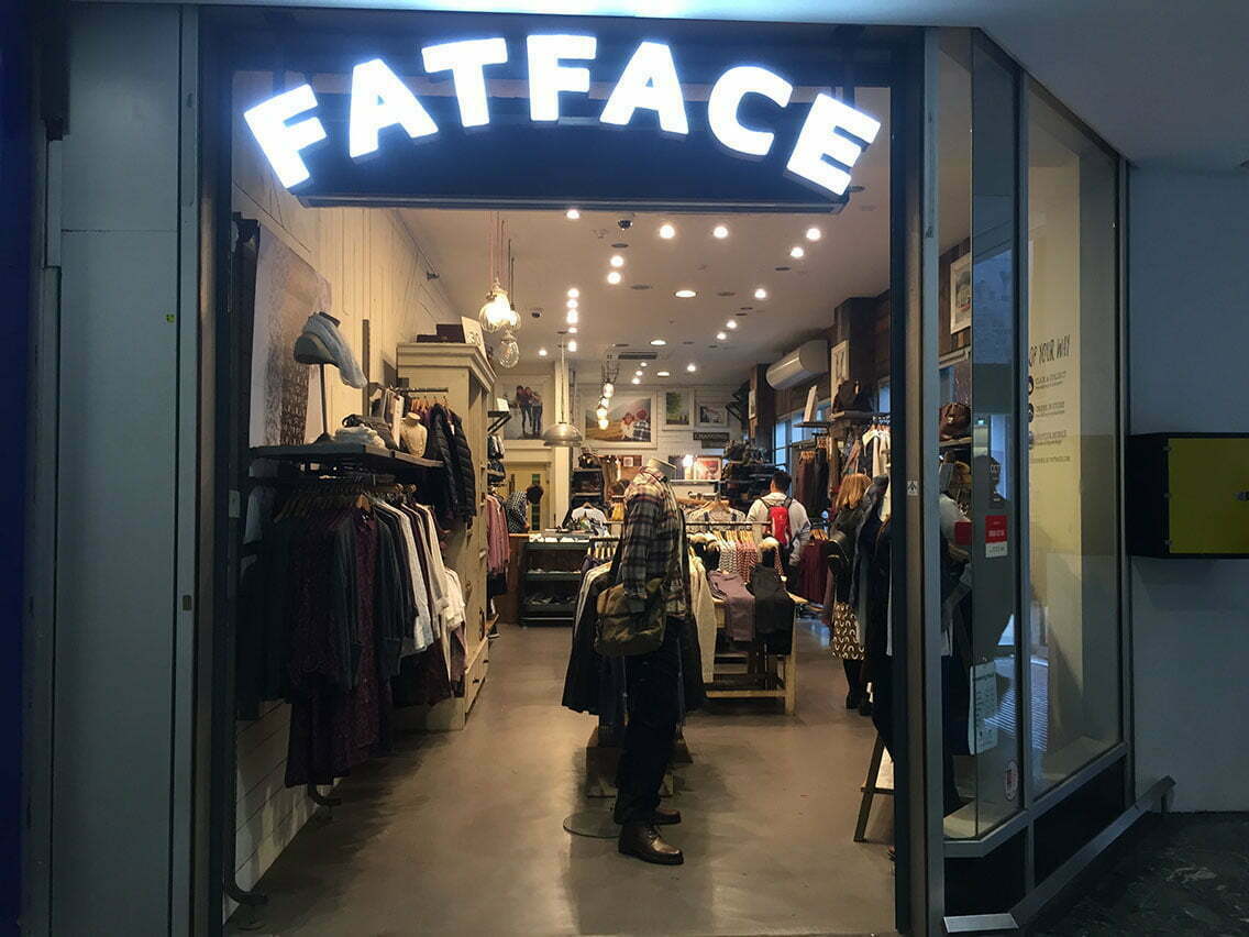 fat face sale tops