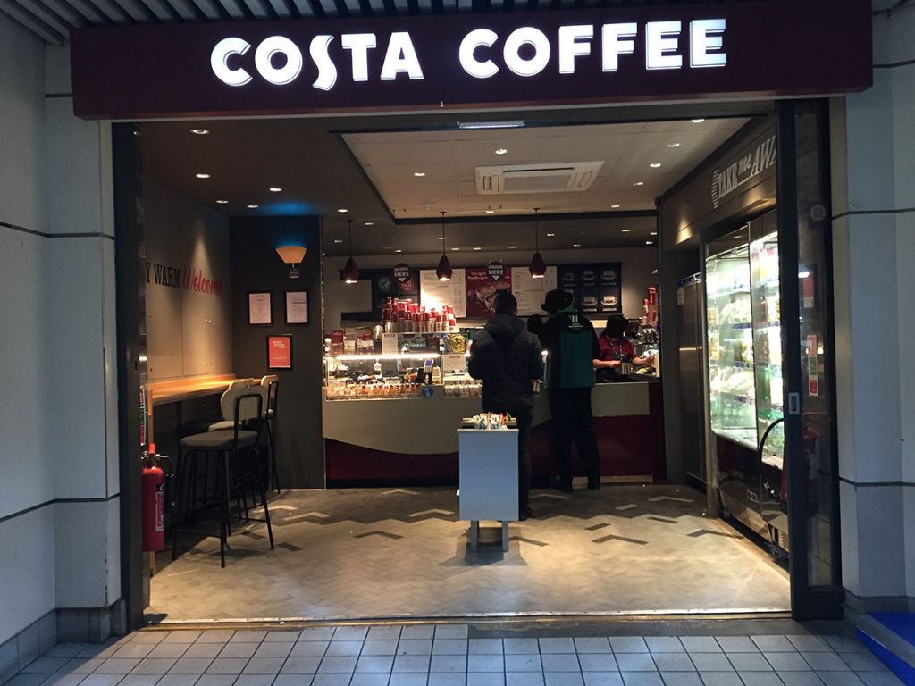 Costa Coffee London Euston