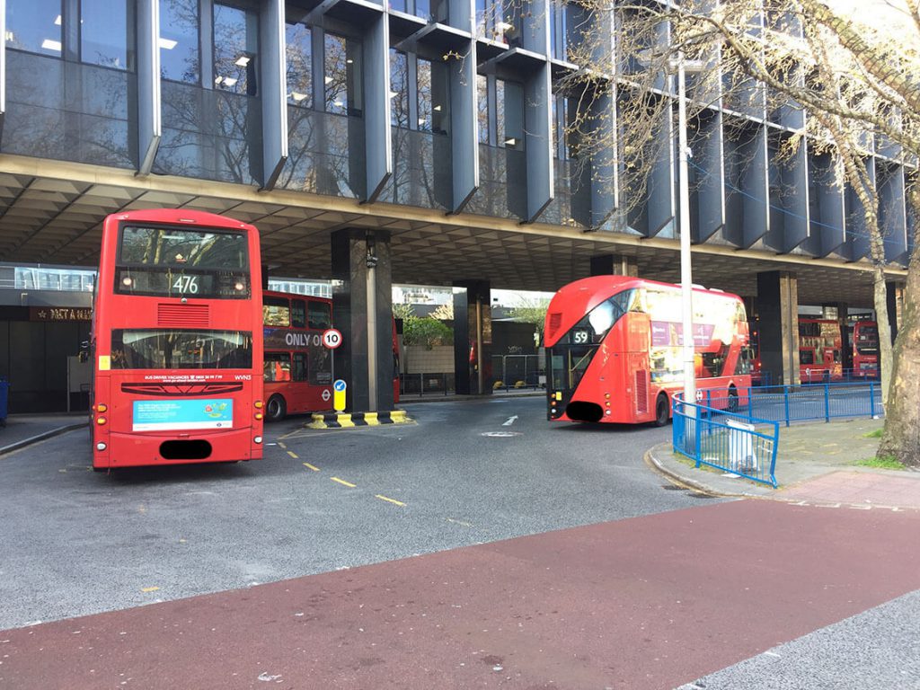 london bus tour euston station