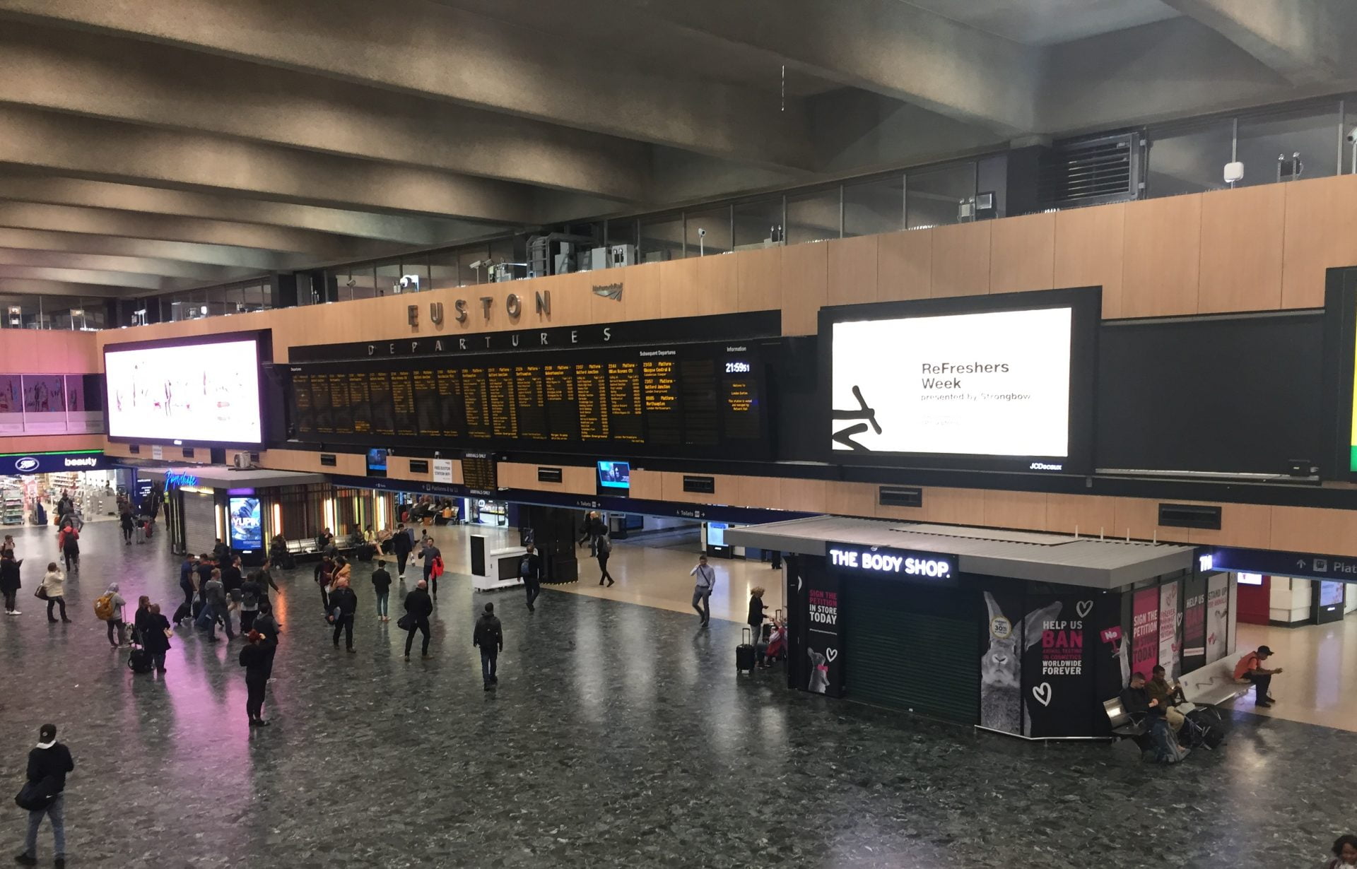 travel news london euston