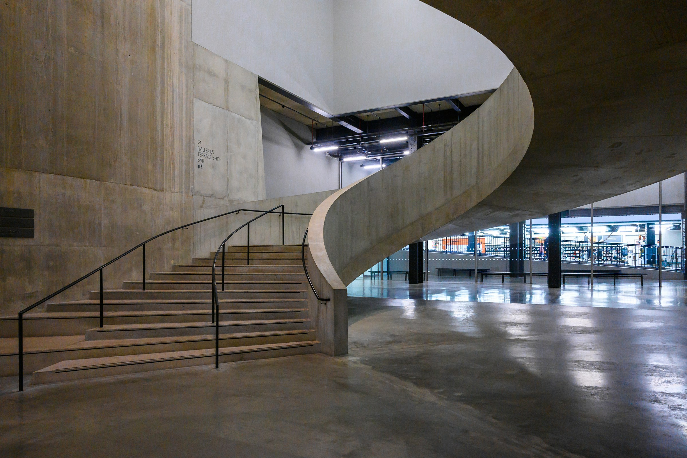 An exhibition inside Tate Modern