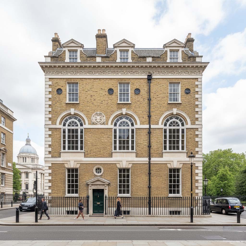 The exterior of Sir John Soane's Museum in London